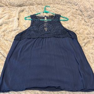 Navy women’s tank top